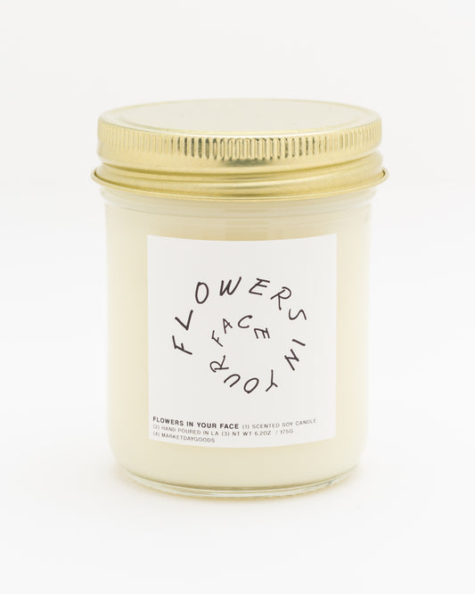 flowers in your face