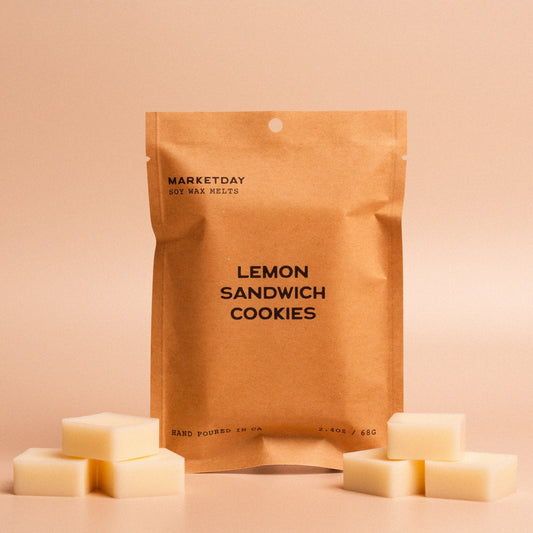 Lemon Sandwich Cookies | Natural Soy Wax Melts